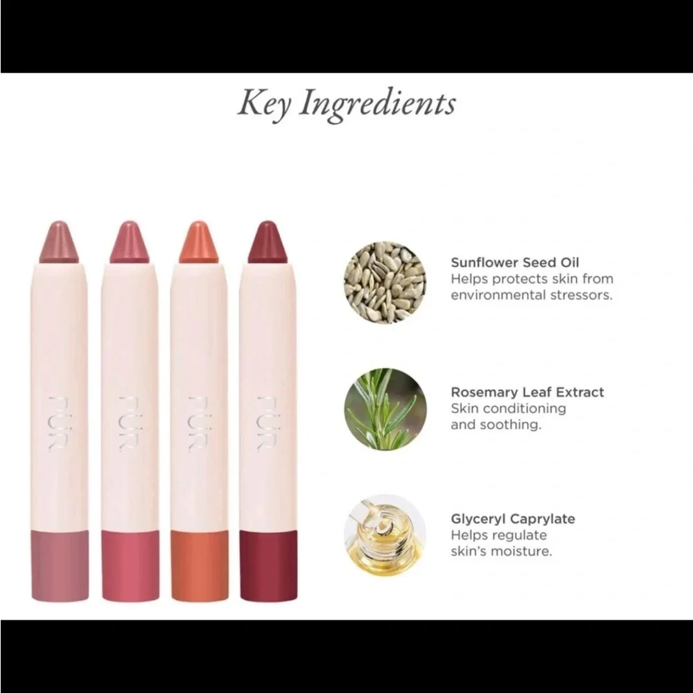 NIB PÜR‎ COSMETICS “Silky Pout” Creamy Lip Chubby (So Peachy) NIB